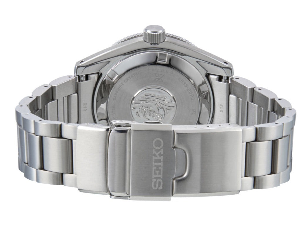 Seiko Prospex 1965 Modern Re Interpretation Automatic Black Dial Silver Steel Strap Watch For Men - SPB143J1 wholesalehk.shop