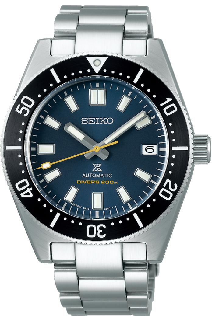 Seiko Prospex Automatic 1965 Dive 55th Anniversary Limited Edtion Blue Dial Silver Steel Strap Watch For Men - SPB149J1 wholesalehk.shop