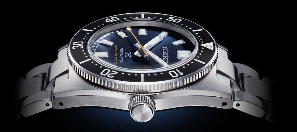 Seiko Prospex Automatic 1965 Dive 55th Anniversary Limited Edtion Blue Dial Silver Steel Strap Watch For Men - SPB149J1 wholesalehk.shop