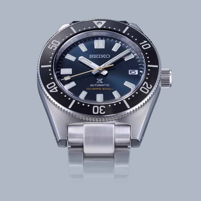 Seiko Prospex Automatic 1965 Dive 55th Anniversary Limited Edtion Blue Dial Silver Steel Strap Watch For Men - SPB149J1 wholesalehk.shop