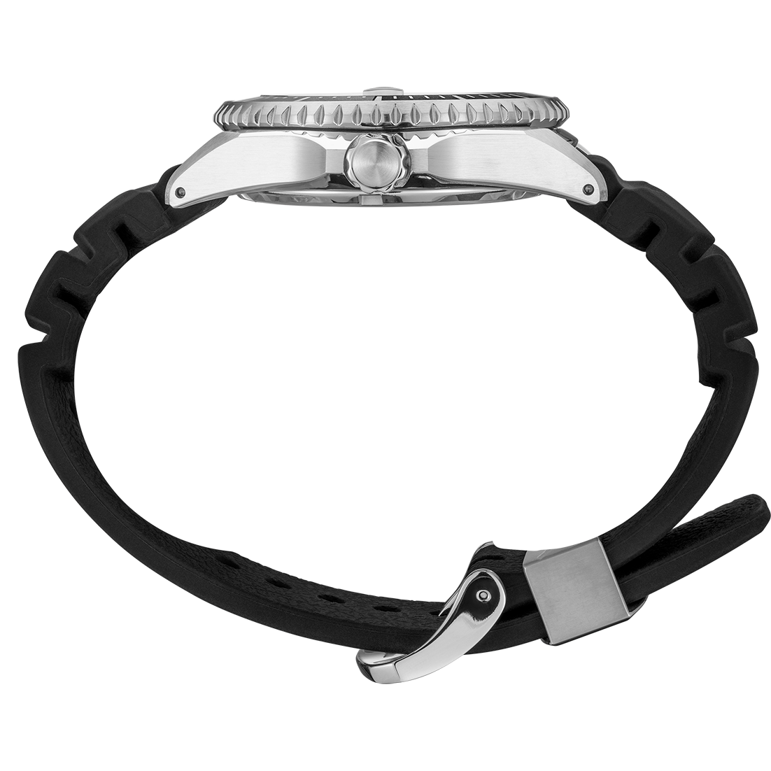 Seiko Shogun Prospex Titanium Divers Automatic White Dial Black Rubber Strap Watch For Men - SPB191J1 wholesalehk.shop