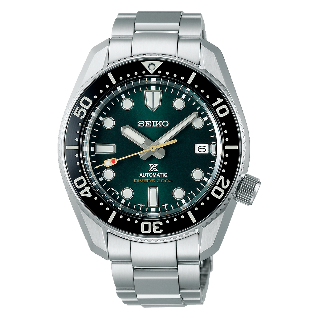 Seiko Prospex 140th Anniversary Limited Divers Green Dial Silver Steel Strap Watch For Men - SPB207J1 wholesalehk.shop