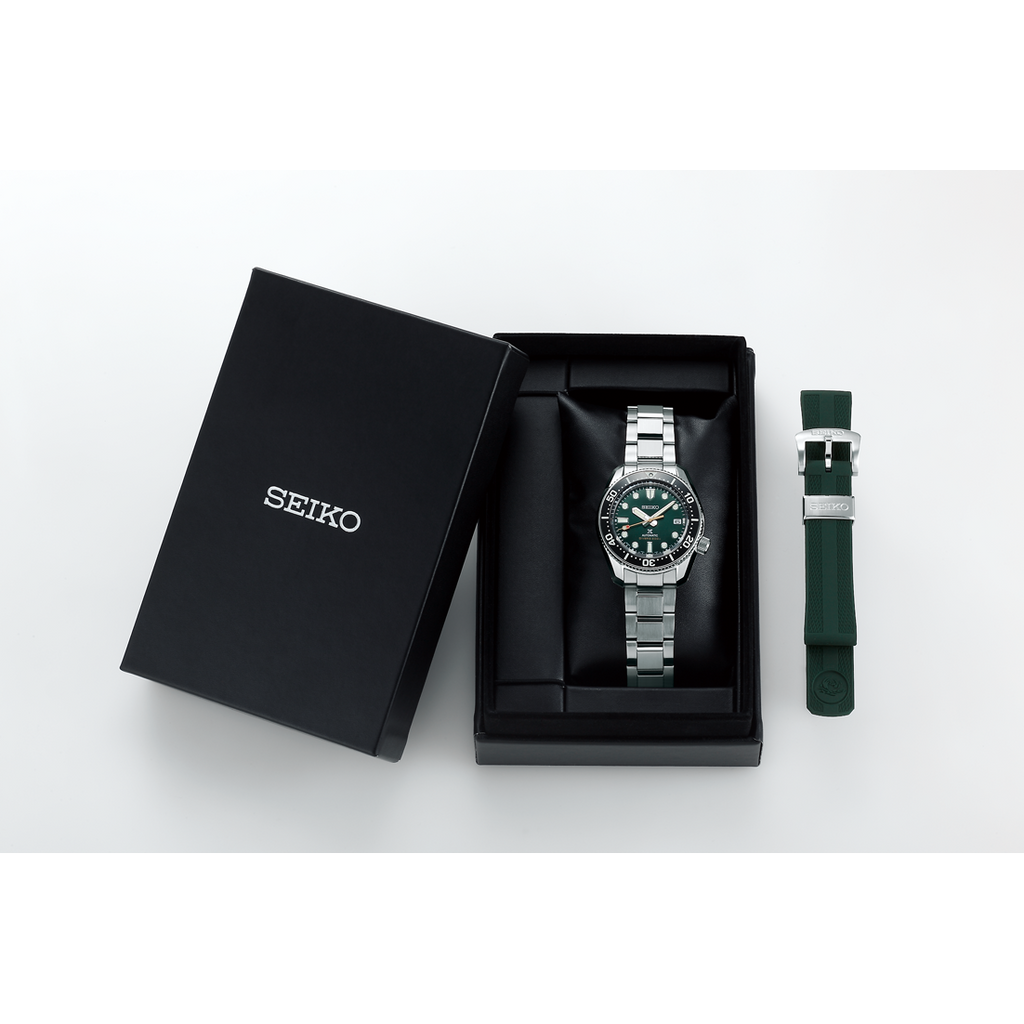 Seiko Prospex 140th Anniversary Limited Divers Green Dial Silver Steel Strap Watch For Men - SPB207J1 wholesalehk.shop
