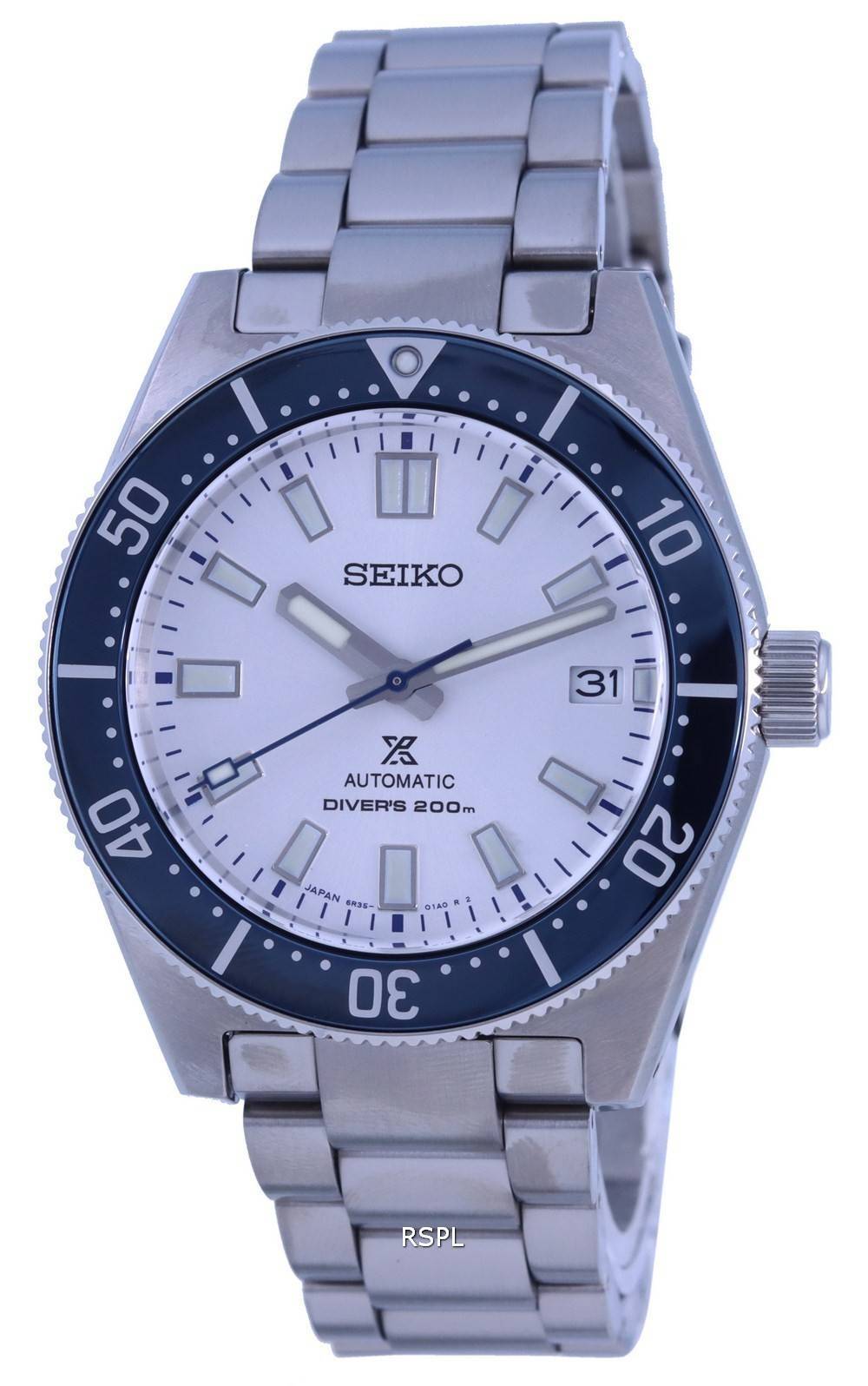 Seiko Prospex Diver 140th Anniversary Limited Edition White Dial Silver Steel Strap Watch For Men - SPB213J1 wholesalehk.shop