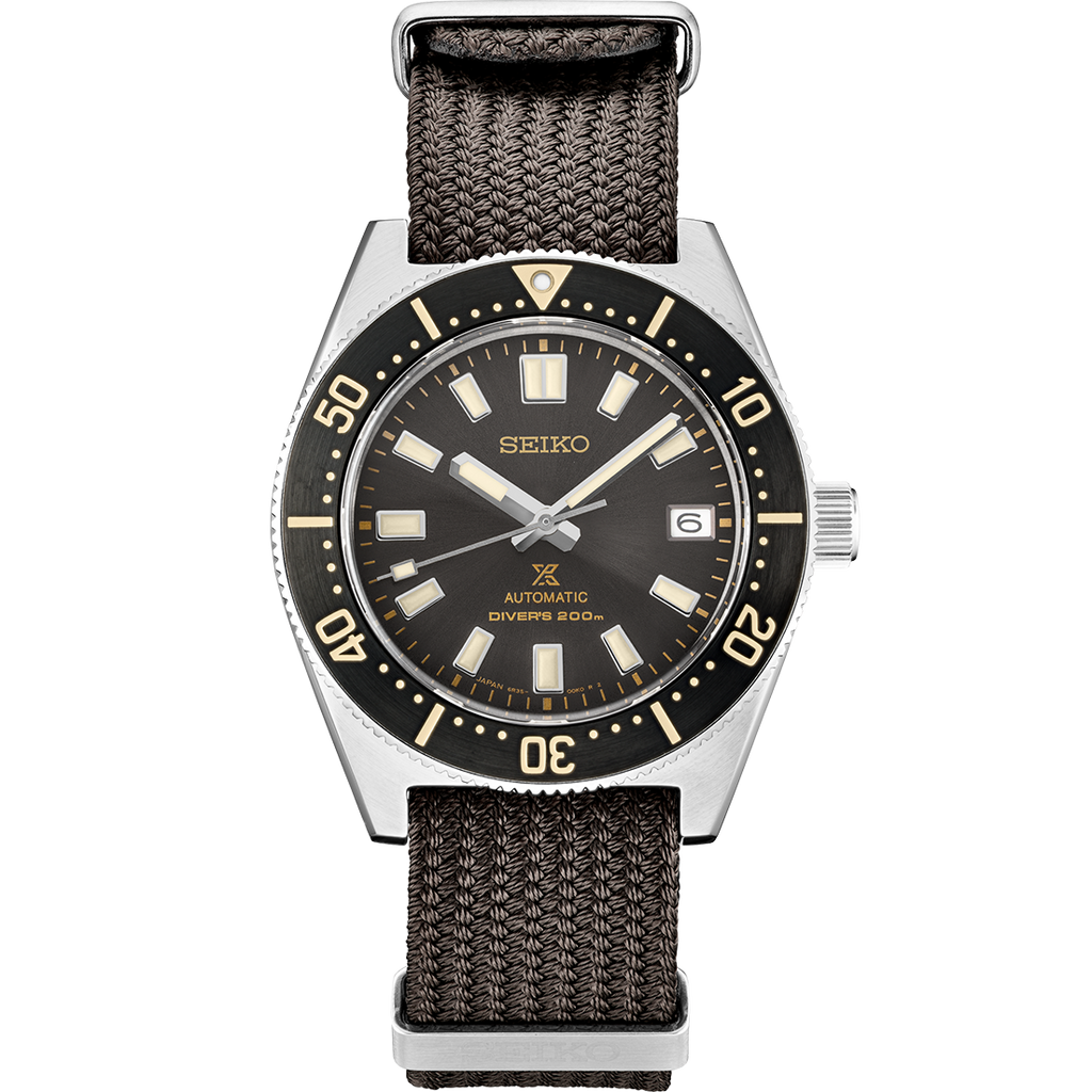 Seiko Prospex 1965 Diver’s Re-Interpretation Automatic Black Dial Brown NATO Strap Watch For Men - SPB239J1 wholesalehk.shop
