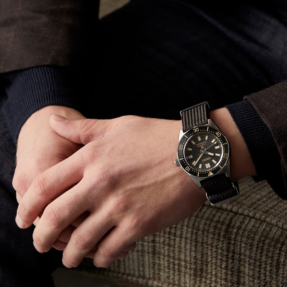 Seiko Prospex 1965 Diver’s Re-Interpretation Automatic Black Dial Brown NATO Strap Watch For Men - SPB239J1 wholesalehk.shop