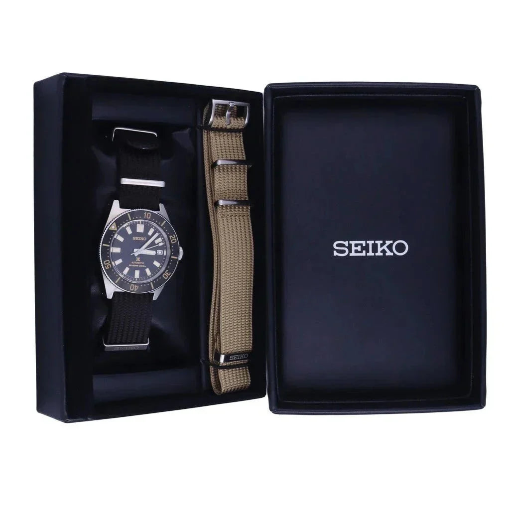 Seiko Prospex 1965 Diver’s Re-Interpretation Automatic Black Dial Brown NATO Strap Watch For Men - SPB239J1 wholesalehk.shop