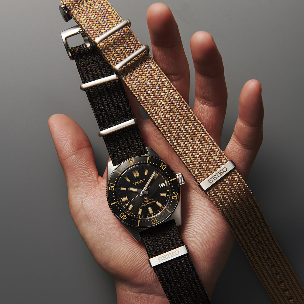 Seiko Prospex 1965 Diver’s Re-Interpretation Automatic Black Dial Brown NATO Strap Watch For Men - SPB239J1 wholesalehk.shop