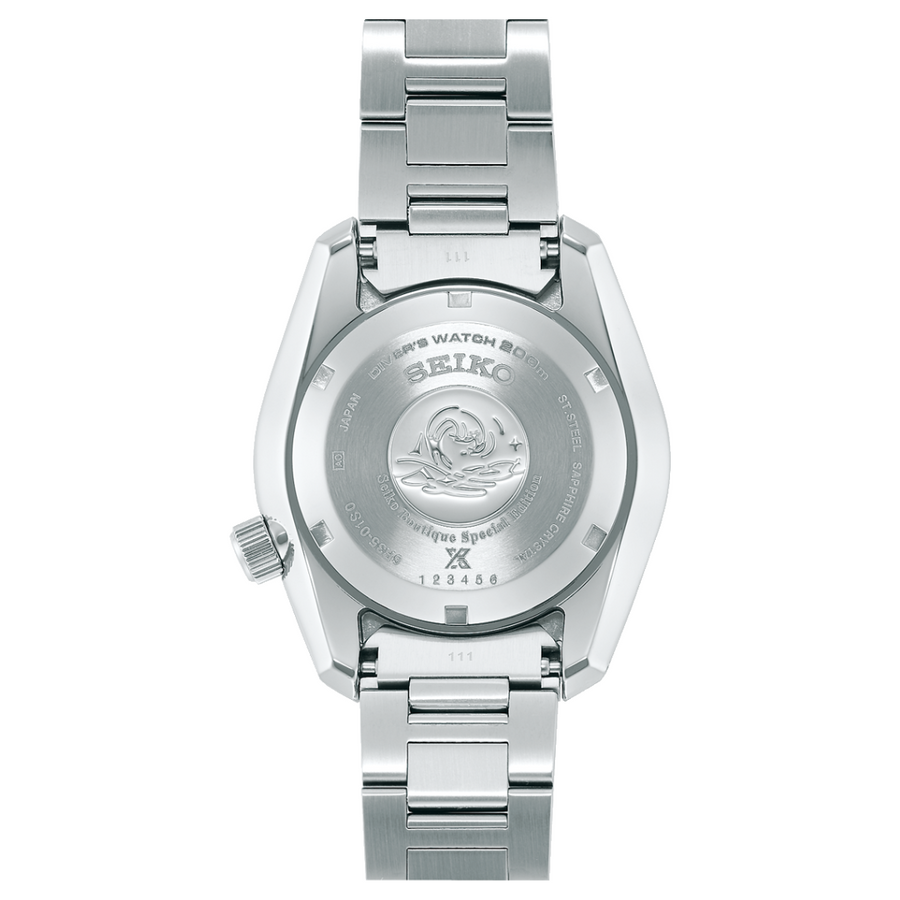 Seiko Prospex Sea Diver Automatic Brown Dial Silver Steel Strap Watch For Men - SPB240J1 wholesalehk.shop