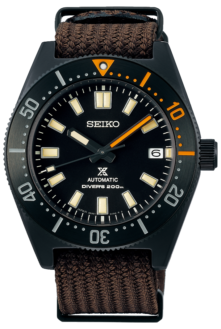 Seiko Prospex Black Series 1965 Limited Edition Black Dial Brown NATO Strap Watch For Men - SPB253J1 wholesalehk.shop