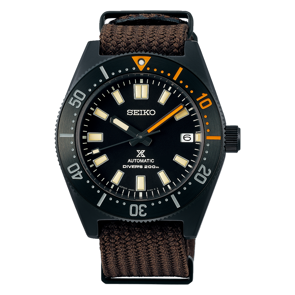 Seiko Prospex Black Series 1965 Limited Edition Black Dial Brown NATO Strap Watch For Men - SPB253J1 wholesalehk.shop