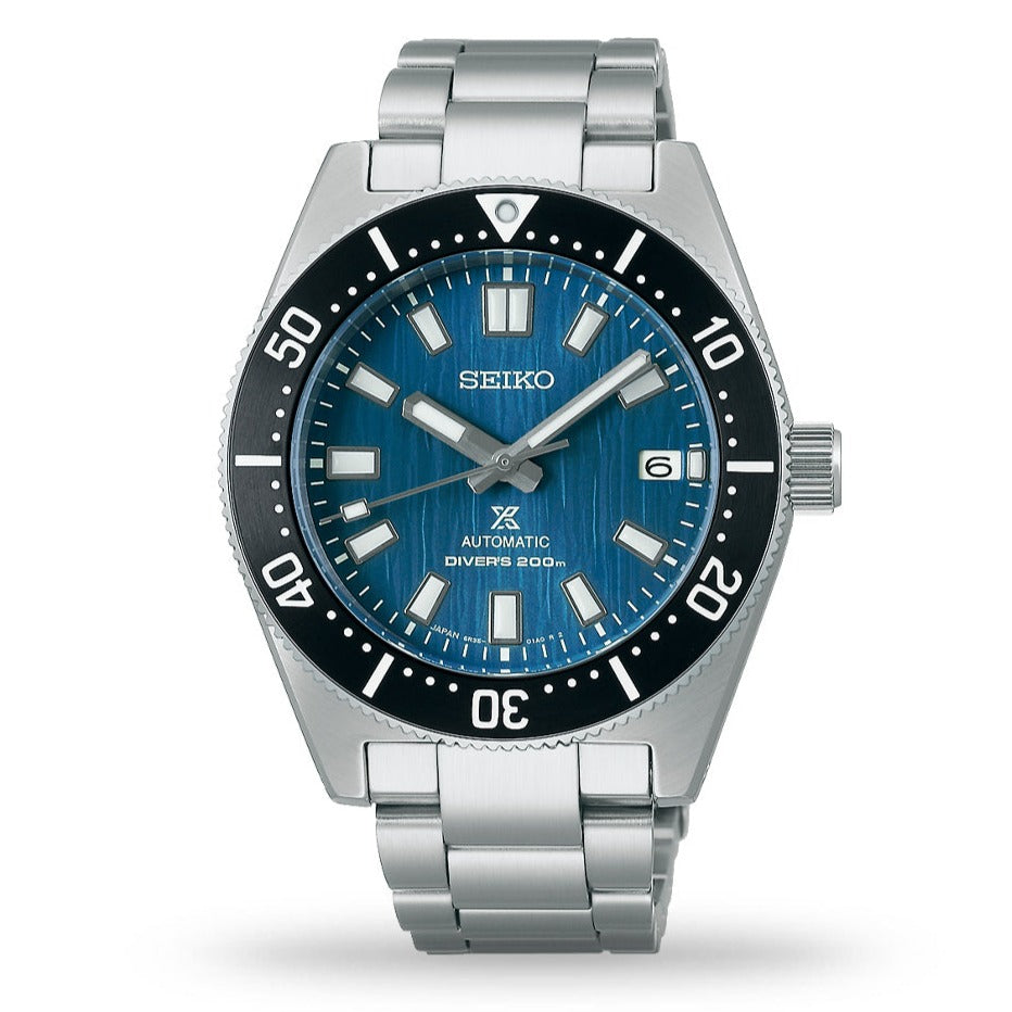 Seiko Prospex Automatic 1965 Dive 55th Anniversary Limited Edtion Blue Dial Silver Steel Strap Watch For Men - SPB149J1 wholesalehk.shop