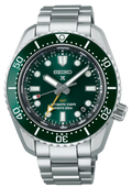 Seiko Prospex GMT Divers Automatic Marine Green Dial Silver Steel Strap Watch For Men - SPB381J1 wholesalehk.shop