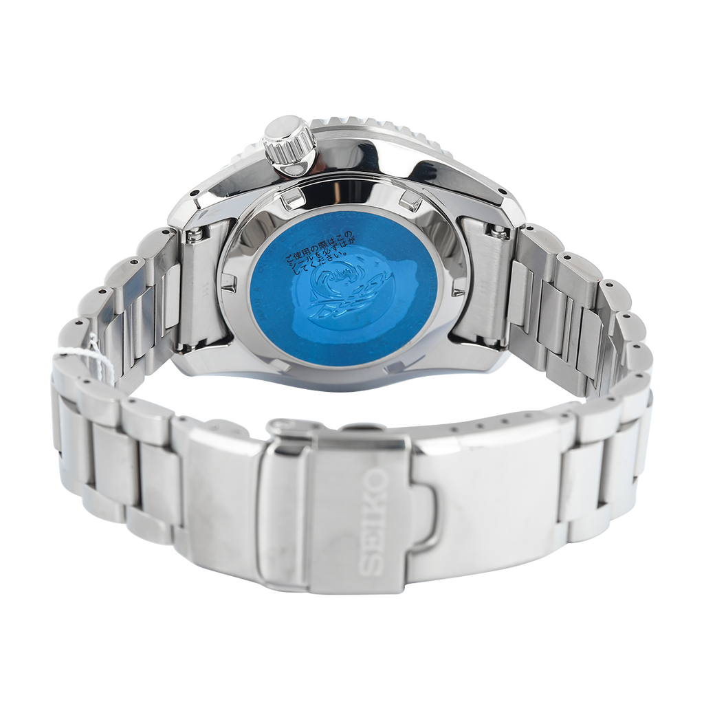 Seiko Prospex Limited Edition Automatic GMT Glacier Blue Dial Silver Steel Strap Watch For Men - SPB385J1 wholesalehk.shop