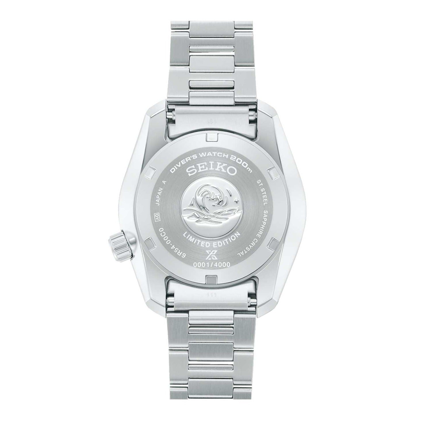 Seiko Prospex Limited Edition Automatic GMT Glacier Blue Dial Silver Steel Strap Watch For Men - SPB385J1 wholesalehk.shop