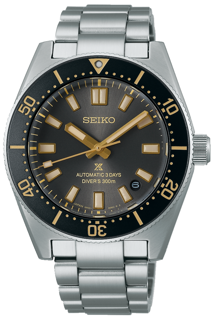 Seiko Prospex 55th Anniversary Edition Brown Dial Silver Steel Strap Watch For Men - SPB145J1 wholesalehk.shop