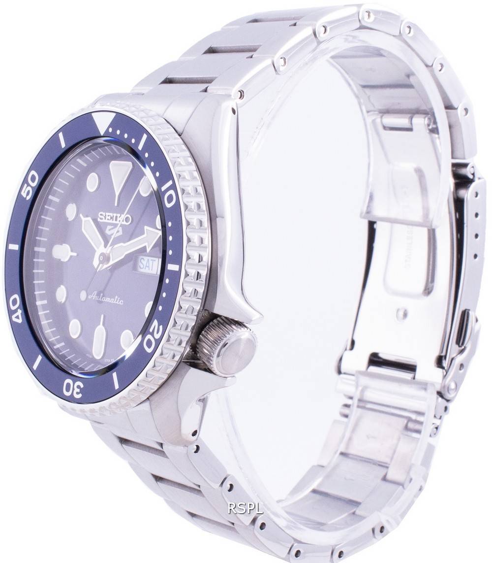 Seiko 5 Sports Automatic Analog Blue Dial Silver Steel Strap Watch For Men - SRPD51K1 wholesalehk.shop