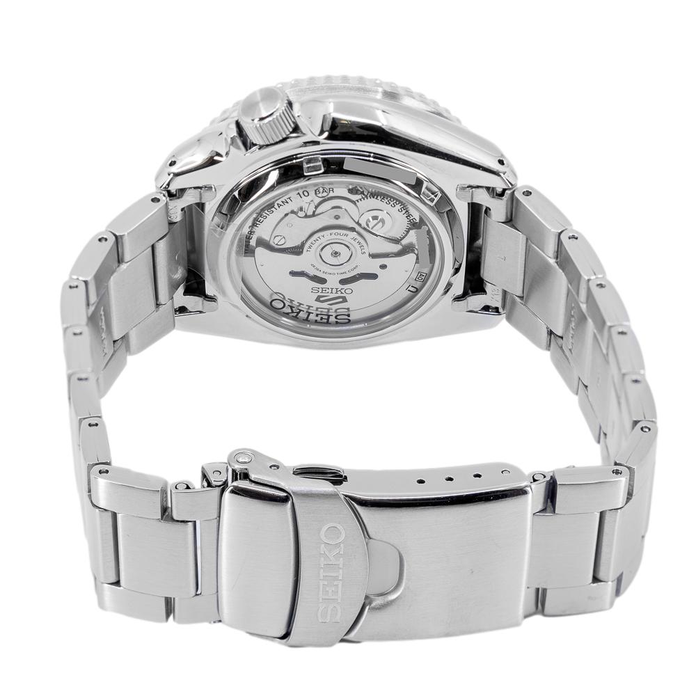 Seiko 5 Sports Automatic Analog Blue Dial Silver Steel Strap Watch For Men - SRPD51K1 wholesalehk.shop