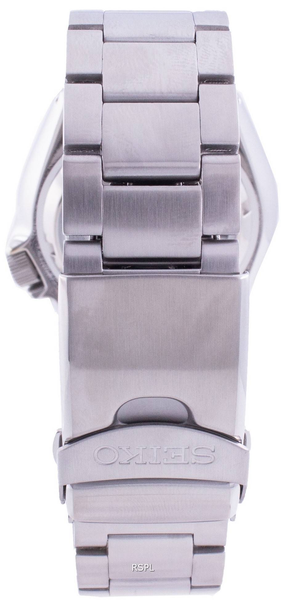 Seiko 5 Sports Automatic Orange Dial Silver Steel Strap Watch For Men - SRPD59K1 wholesalehk.shop