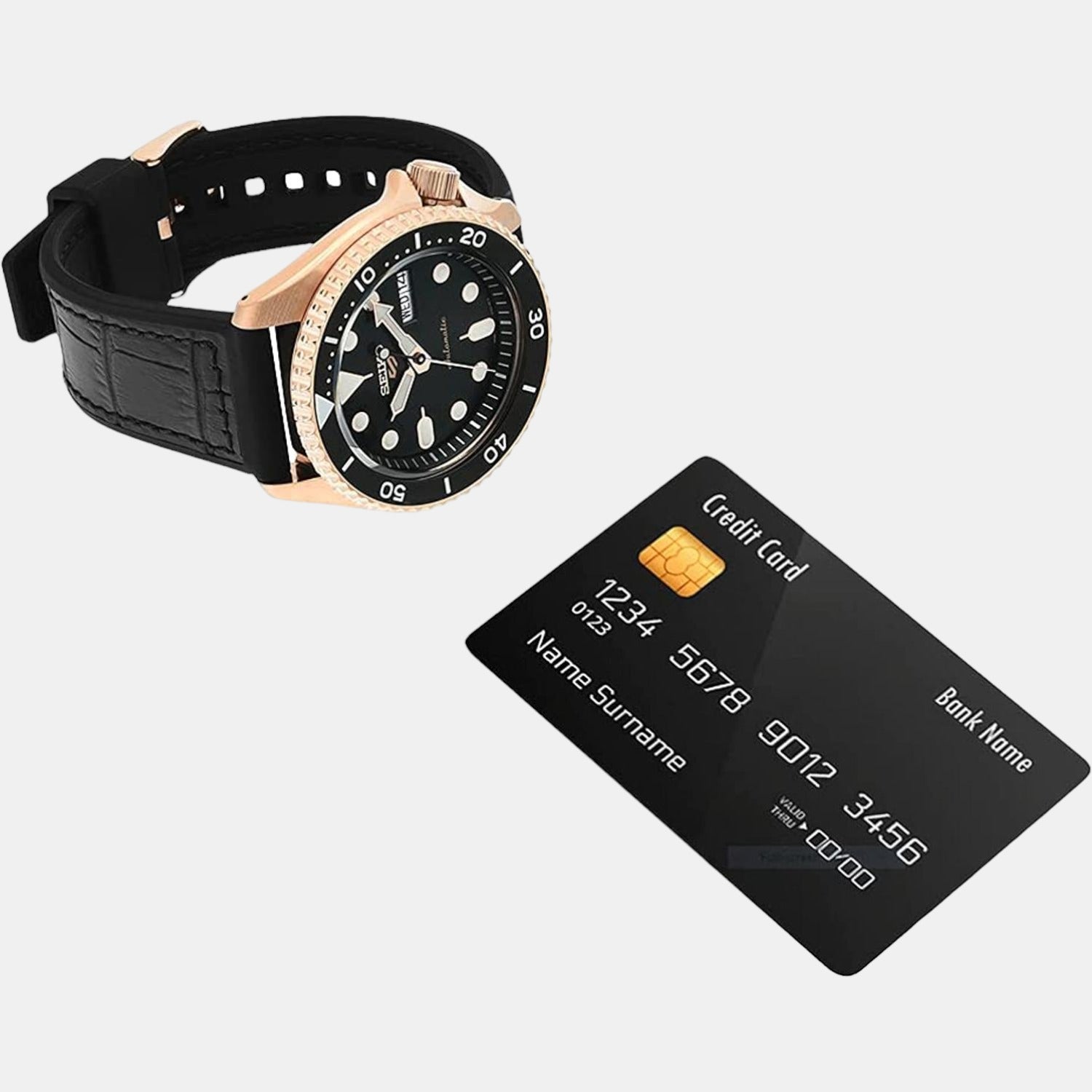 Seiko 5 Sport SKX Automatic Black Dial Black Silicone Strap Watch For Men - SRPD76K1 wholesalehk.shop