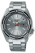 Seiko 5 Sports Special Edition Silver Dial Silver Steel Strap Watch For Men - SRPK09K1 wholesalehk.shop