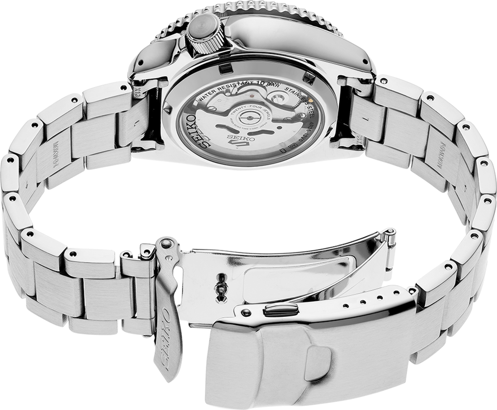 Seiko 5 Sports Special Edition Silver Dial Silver Steel Strap Watch For Men - SRPK09K1 wholesalehk.shop