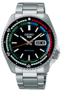 Seiko 5 Sports SKX Series Regatta Timer Retro Blue Dial Silver Steel Strap Watch For Men - SRPK13K1 wholesalehk.shop