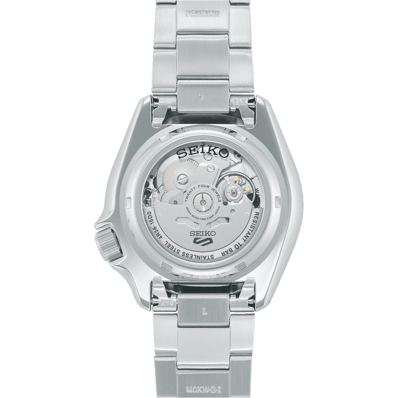 Seiko 5 Sports Special Edition Silver Dial Silver Steel Strap Watch For Men - SRPK09K1 wholesalehk.shop
