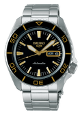 Seiko 5 Sport Automatic SKX Series Black Dial Silver Steel Strap Watch for Men - SRPK99K1 wholesalehk.shop