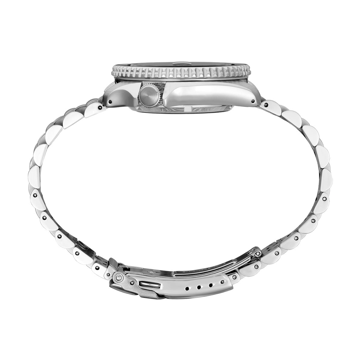 Seiko 5 Sports SKX GMT Automatic Sky Blue Dial Silver Steel Strap Watch For Men - SSK033K1 wholesalehk.shop
