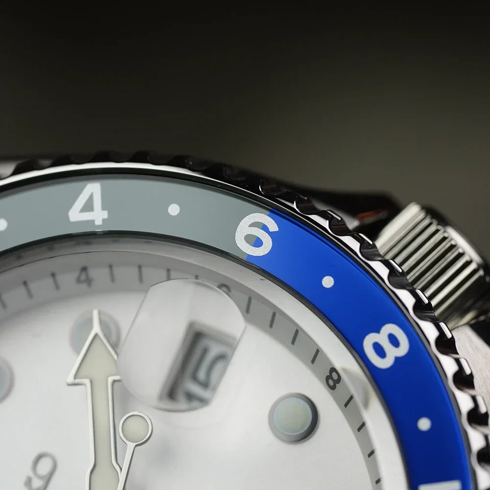 Seiko 5 Sports SKX GMT Automatic Sky Blue Dial Silver Steel Strap Watch For Men - SSK033K1 wholesalehk.shop