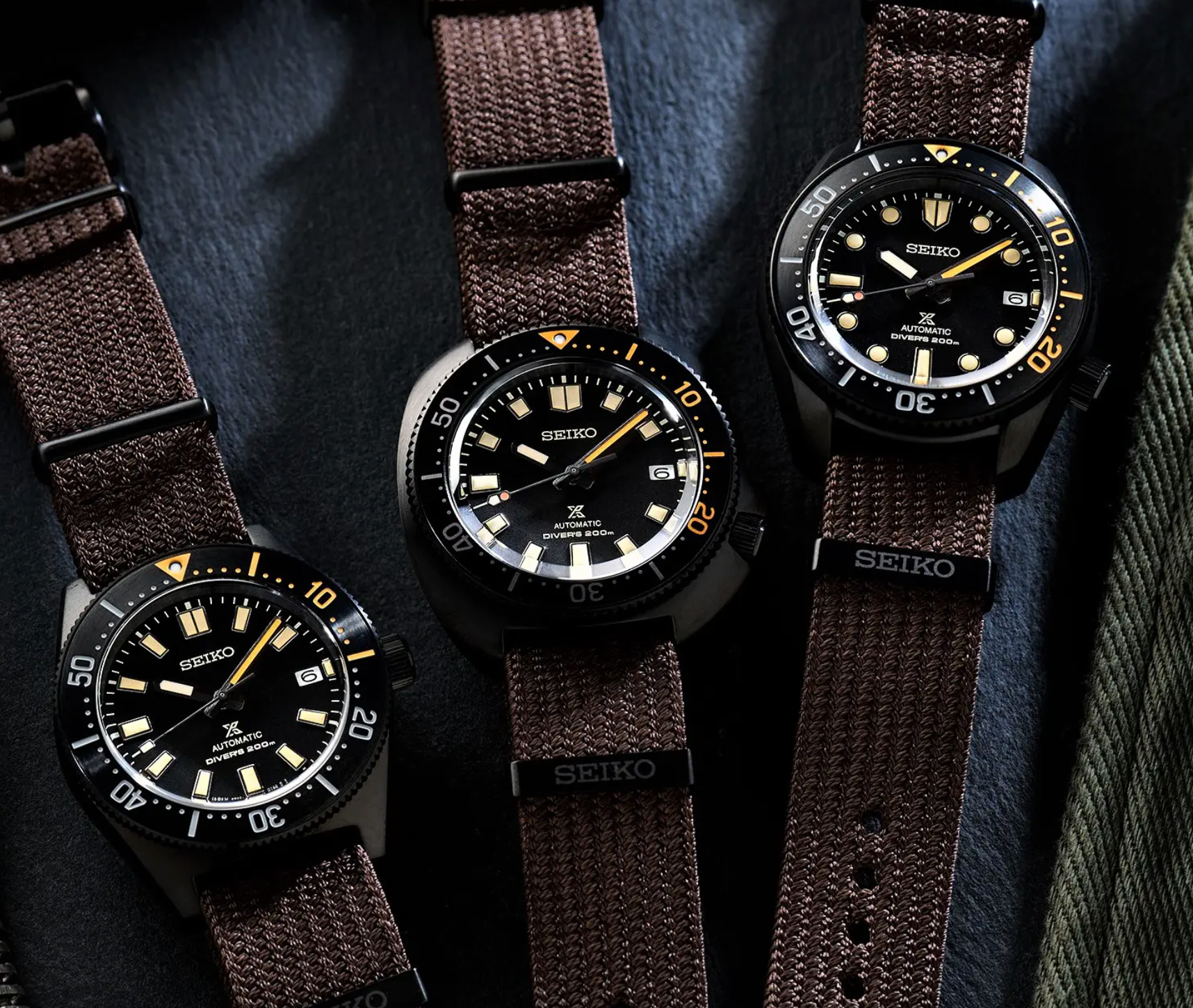 Seiko Prospex Black Series 1965 Limited Edition Black Dial Brown NATO Strap Watch For Men - SPB253J1 wholesalehk.shop