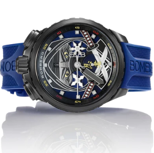 Bomberg Men's Watch BOLT-68 Heritage Blue Ninja wholesalehk.shop