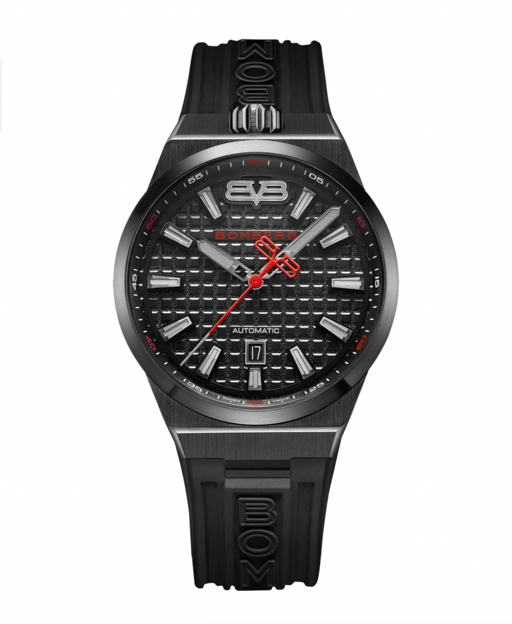 Bomberg Men's Watch BOLT-68 Neo Automatic Doha Metropolis Black PVD wholesalehk.shop