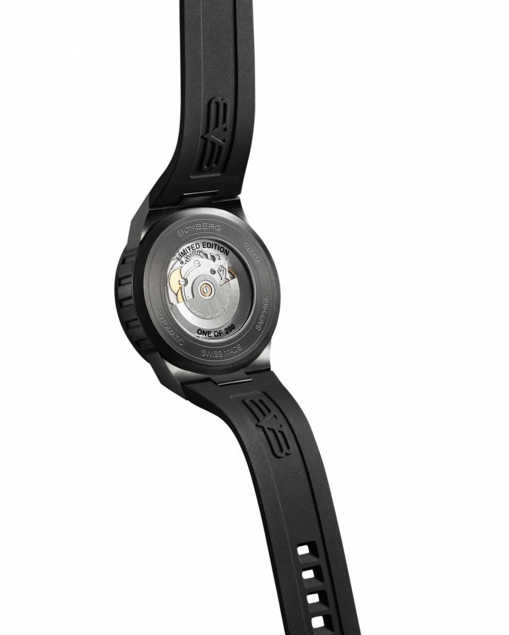 Bomberg Men's Watch BOLT-68 Neo Automatic Doha Metropolis Black PVD wholesalehk.shop