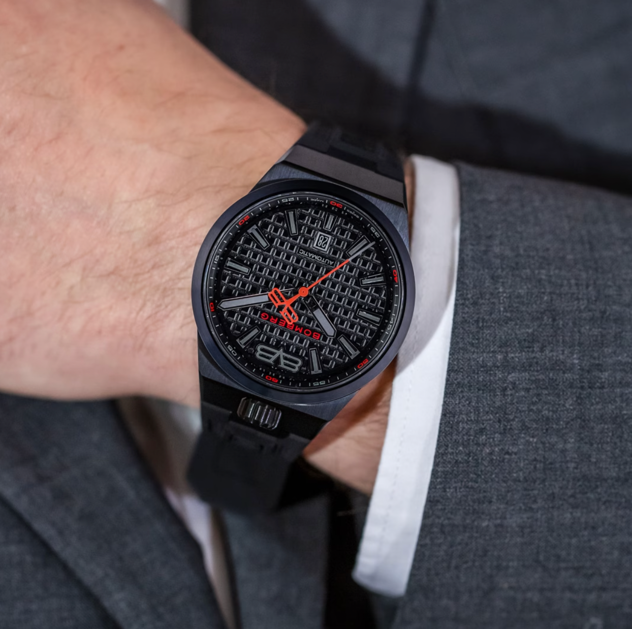 Bomberg Men's Watch BOLT-68 Neo Automatic Doha Metropolis Black PVD wholesalehk.shop