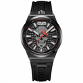 Bomberg Men's BOLT-68 Auto Metropolis Mexico City Black PVD Watch wholesalehk.shop