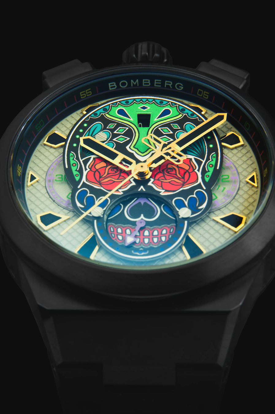 2026 New Arrival CHRONO SKULL THROWBACK EDITION - COLORIDO BLACK wholesalehk.shop
