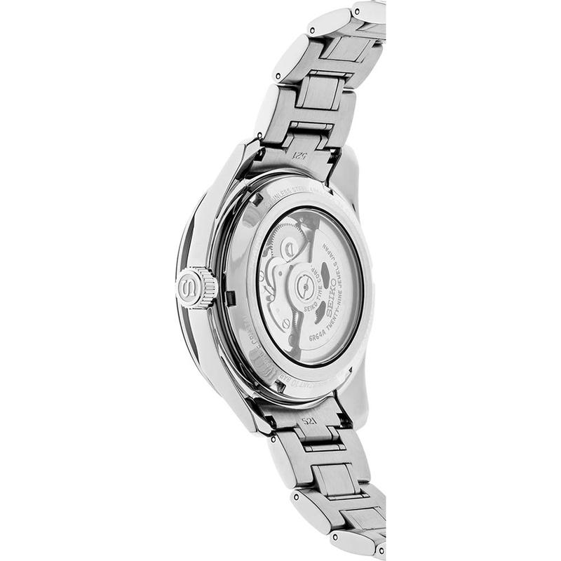 Seiko Presage Sharp Edged Series GMT Green Dial Silver Steel Strap Watch For Men - SPB219J1 wholesalehk.shop