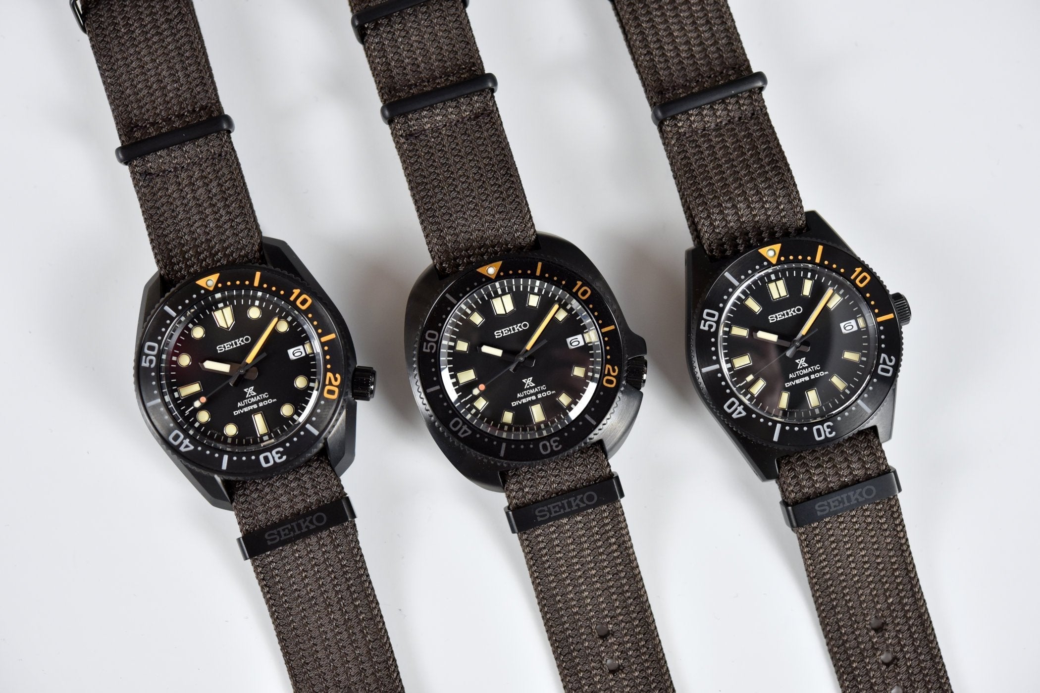 Seiko Prospex Black Series 1965 Limited Edition Black Dial Brown NATO Strap Watch For Men - SPB253J1 wholesalehk.shop
