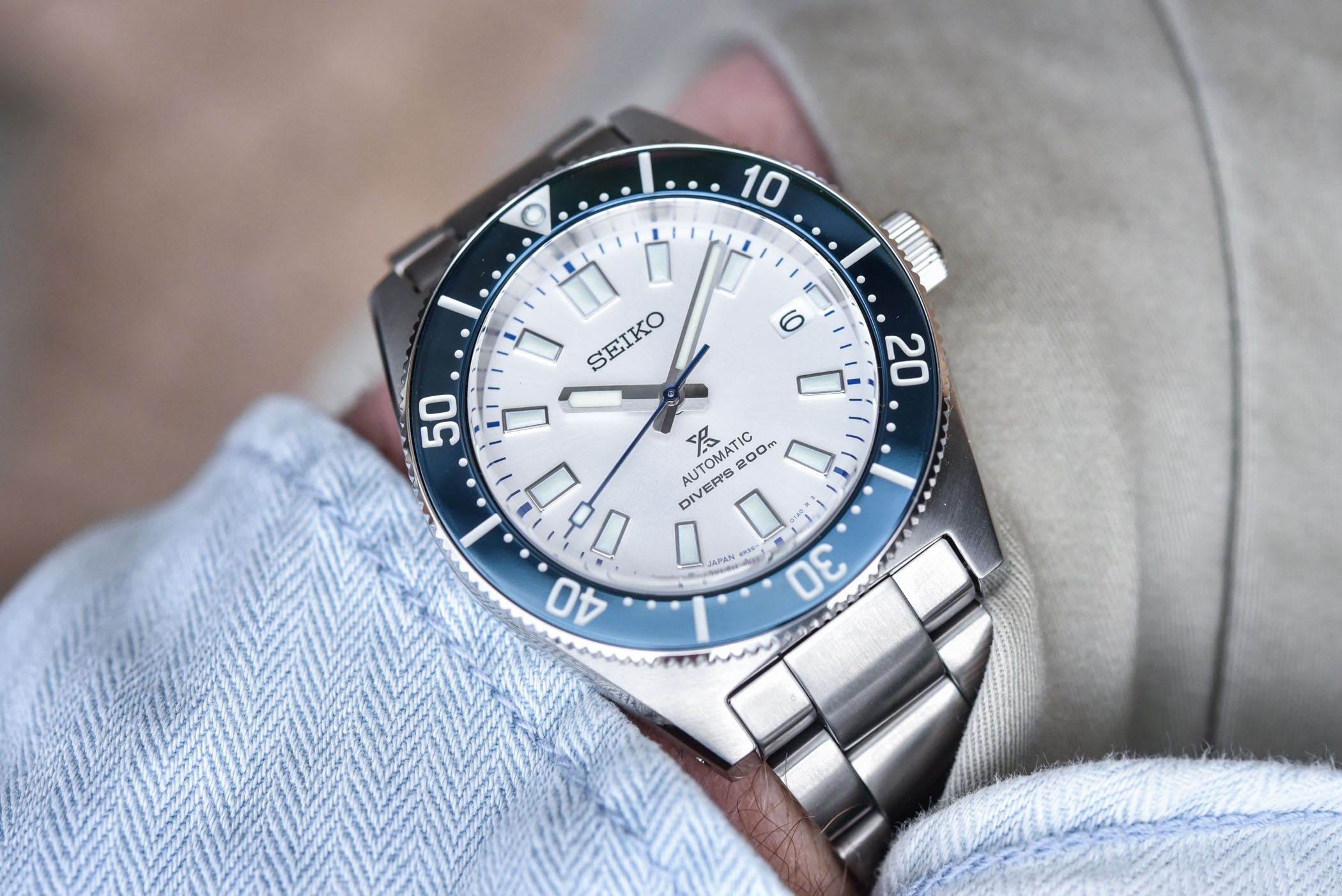 Seiko Prospex Diver 140th Anniversary Limited Edition White Dial Silver Steel Strap Watch For Men - SPB213J1 wholesalehk.shop