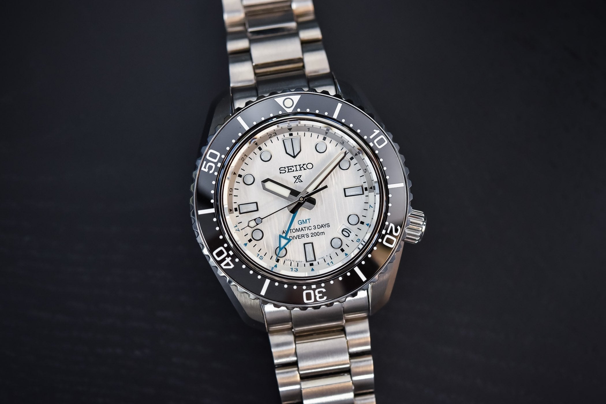 Seiko Prospex Sea Arctic Ocean GMT Limited Edition Silver Dial Silver Steel Strap Watch For Men - SPB439J1 wholesalehk.shop