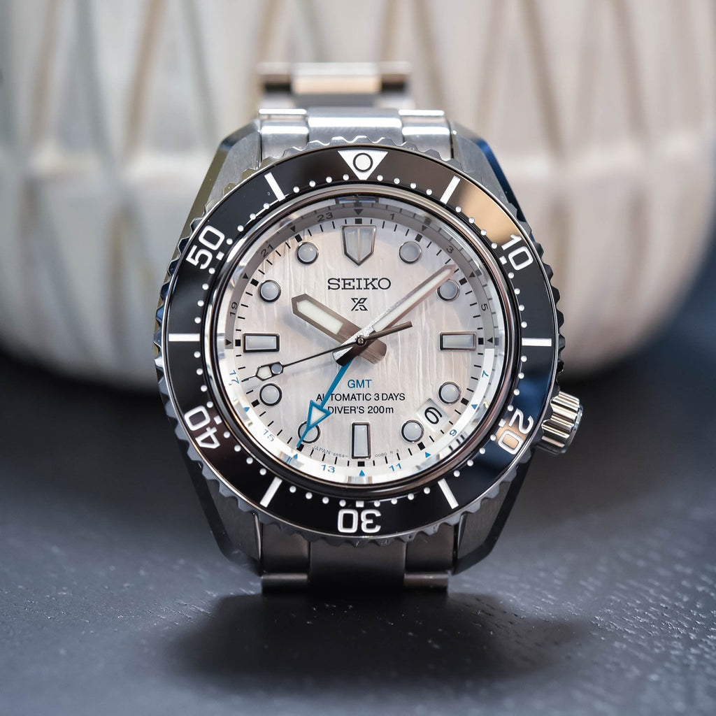 Seiko Prospex Sea Arctic Ocean GMT Limited Edition Silver Dial Silver Steel Strap Watch For Men - SPB439J1 wholesalehk.shop