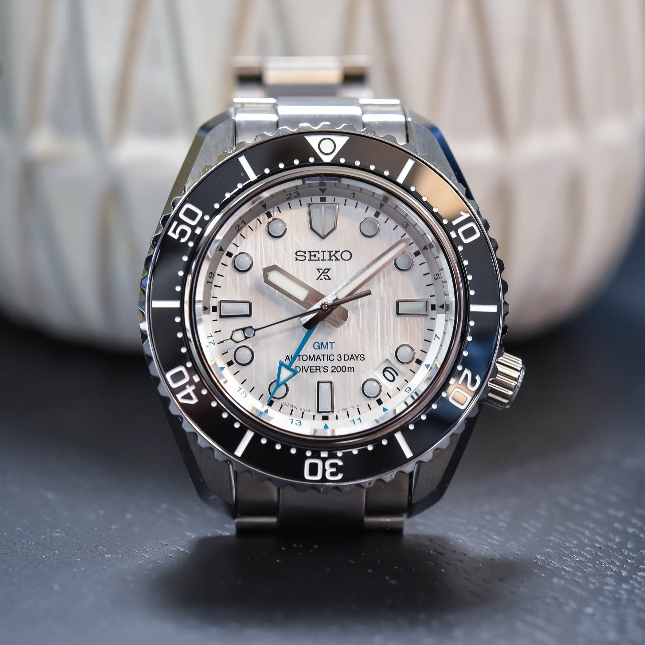 Seiko Prospex Sea Arctic Ocean GMT Limited Edition Silver Dial Silver Steel Strap Watch For Men - SPB439J1 wholesalehk.shop