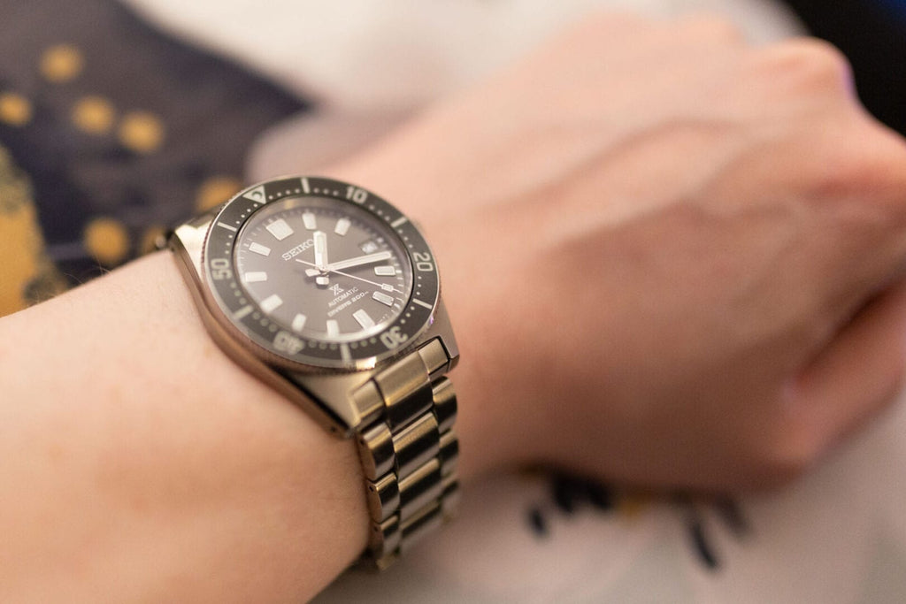 Seiko Prospex 1965 Modern Re Interpretation Automatic Black Dial Silver Steel Strap Watch For Men - SPB143J1 wholesalehk.shop