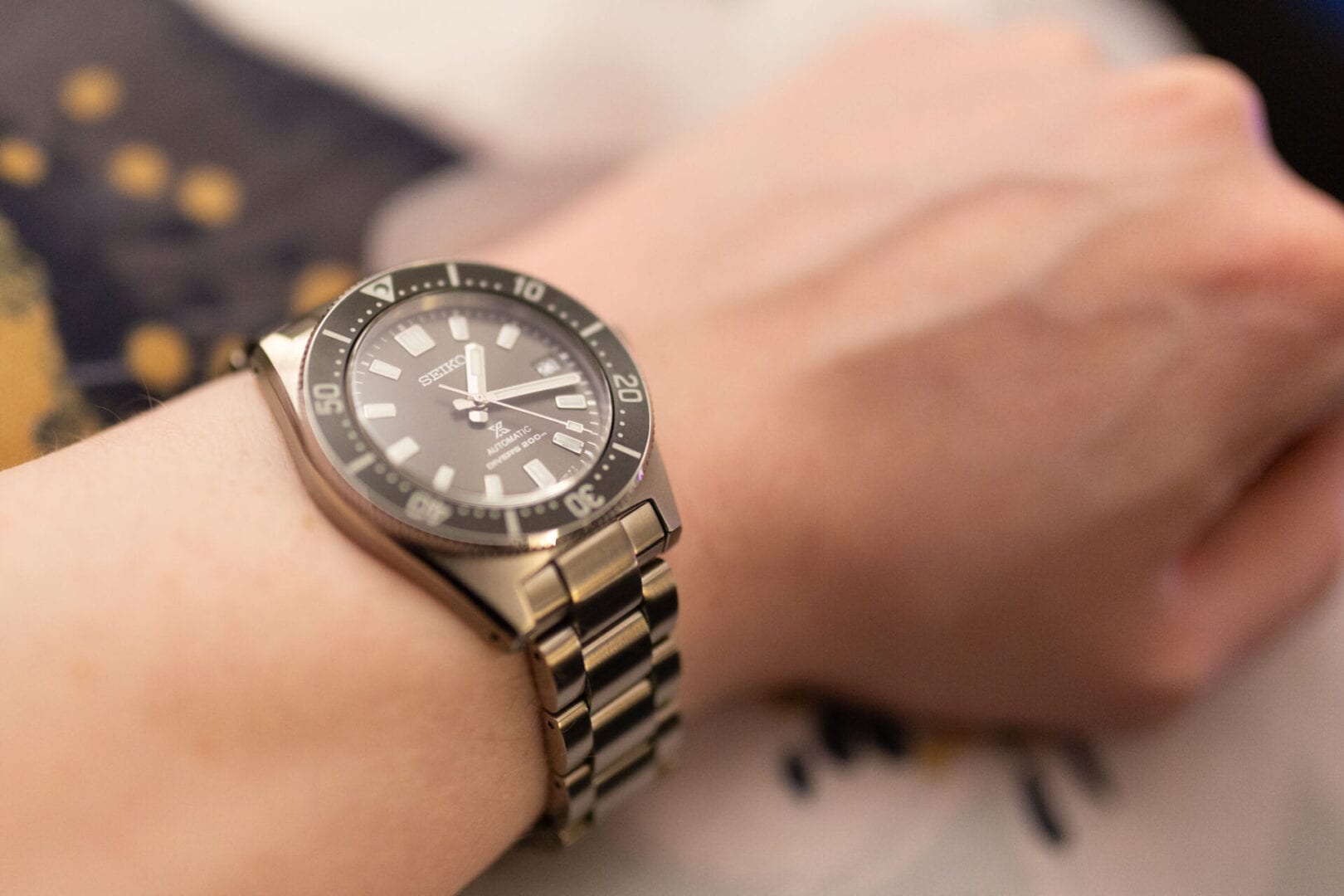 Seiko Prospex 1965 Modern Re Interpretation Automatic Black Dial Silver Steel Strap Watch For Men - SPB143J1 wholesalehk.shop