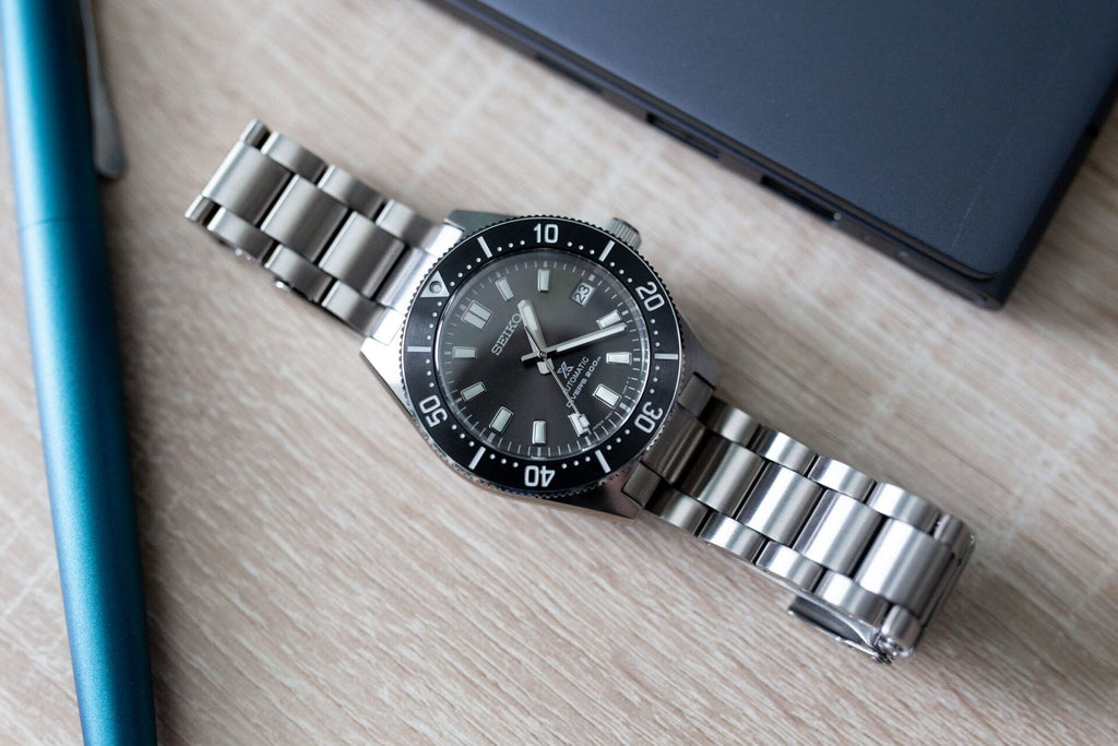 Seiko Prospex 1965 Modern Re Interpretation Automatic Black Dial Silver Steel Strap Watch For Men - SPB143J1 wholesalehk.shop