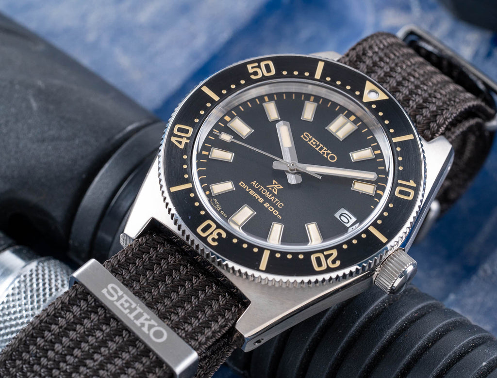 Seiko Prospex 1965 Diver’s Re-Interpretation Automatic Black Dial Brown NATO Strap Watch For Men - SPB239J1 wholesalehk.shop
