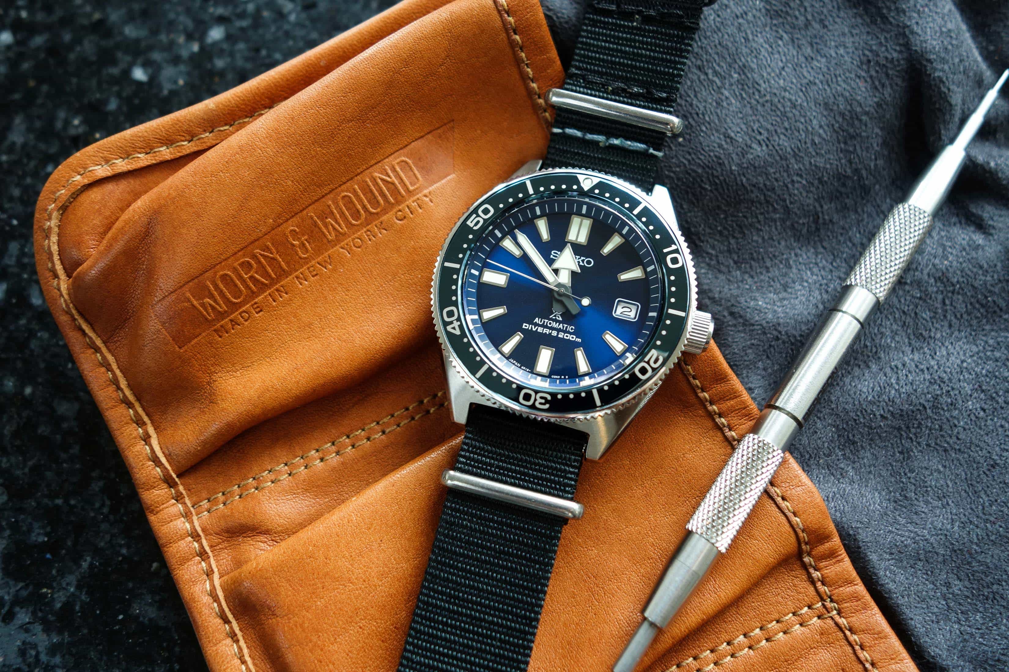 Seiko Prospex Analogue Automatic Diver Blue Dial Black Rubber Strap Watch For Men - SPB053J1 wholesalehk.shop