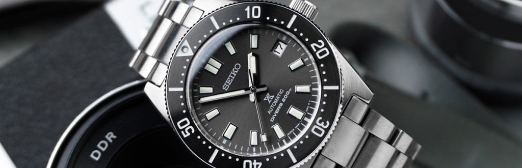 Seiko Prospex 1965 Modern Re Interpretation Automatic Black Dial Silver Steel Strap Watch For Men - SPB143J1 wholesalehk.shop